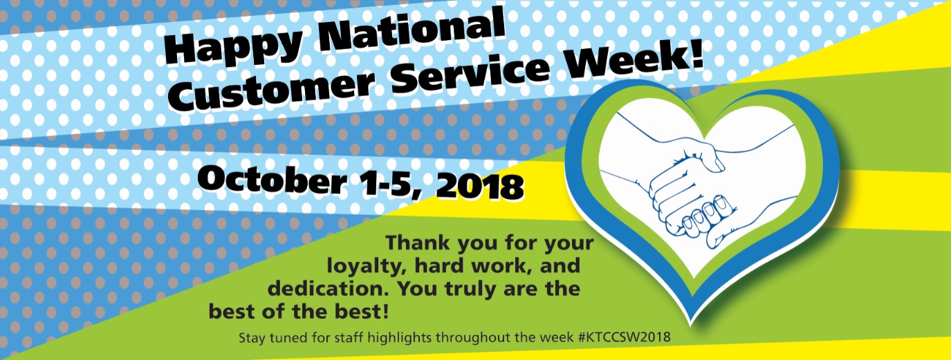 Let’s all celebrate National Customer Service Week!