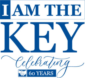 I AM THE KEY-blue